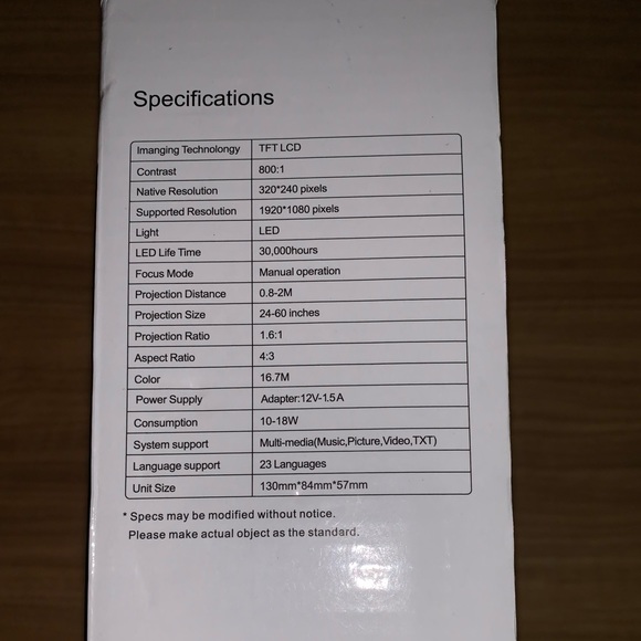 LED Projector - Picture 11 of 16